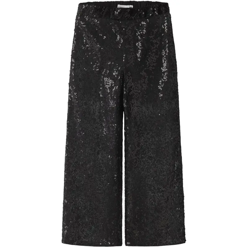 Name It Black Nkfrokia Wide Lace Pants 1