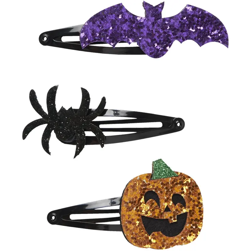 Name It Black Nkfscary 3-Pack Hairclip 1