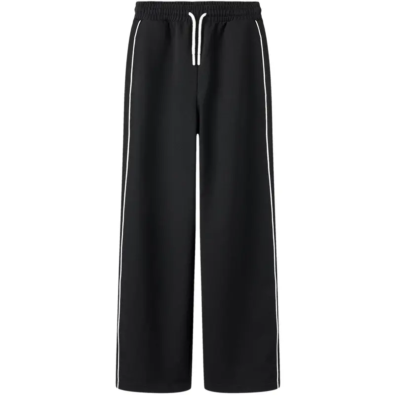 Name It Black Nkfsisa Wide Pants Swe Unb 1