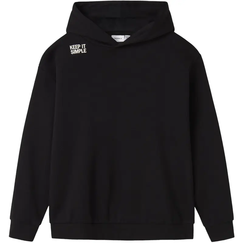 Name It Black Nkmbronx Ls Rlx Swe Bru Wh Bf 1