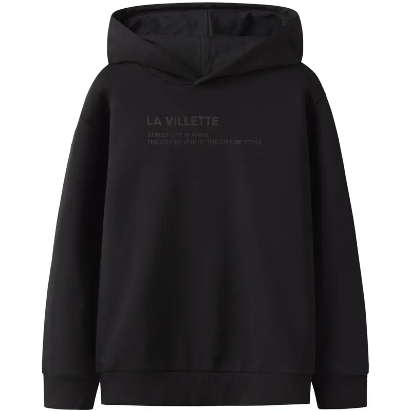 Name It Black Nkmrocco Ls Nreg Sweat Wh Bru 1