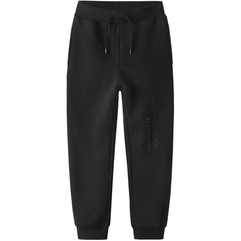 Name It Black Nkmrocco Nreg Sweat Pants Bru 1