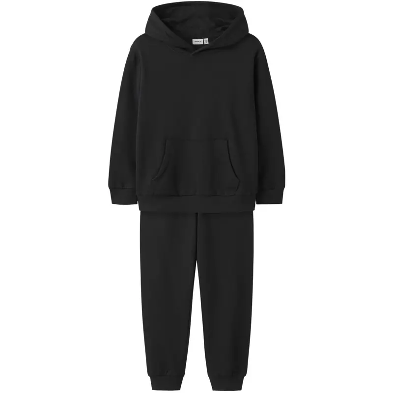 Name It Black Nkmvian Sweat Set Bru Noos 1