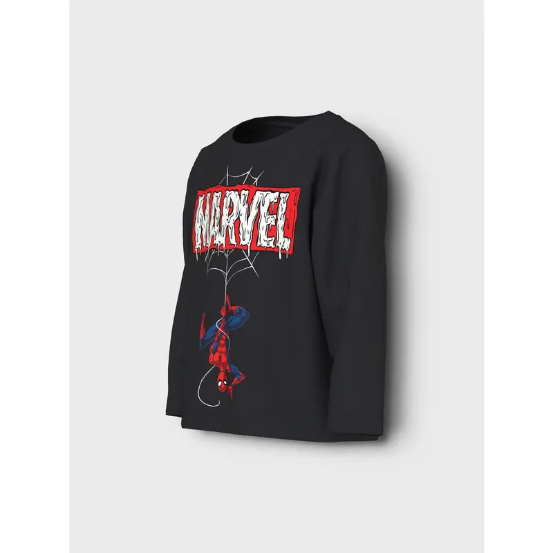 Name It Black Nmmsuler Spider Nreg Ls Top Mar 2