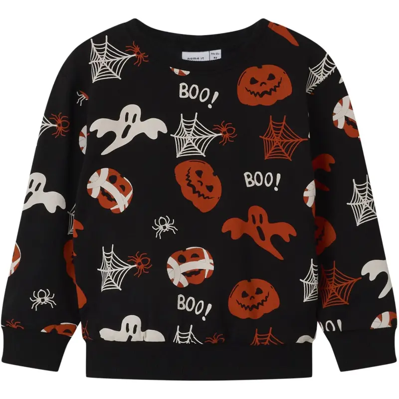 Name It Black Nmnopal Nreg Sweat Box Bru 1