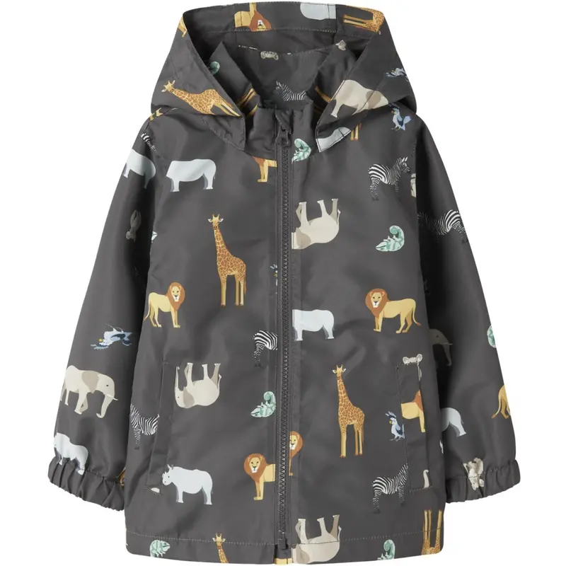 Name It Blackened Pearl 5 Safari Nmmmax Jacket Li Aop Noos 1