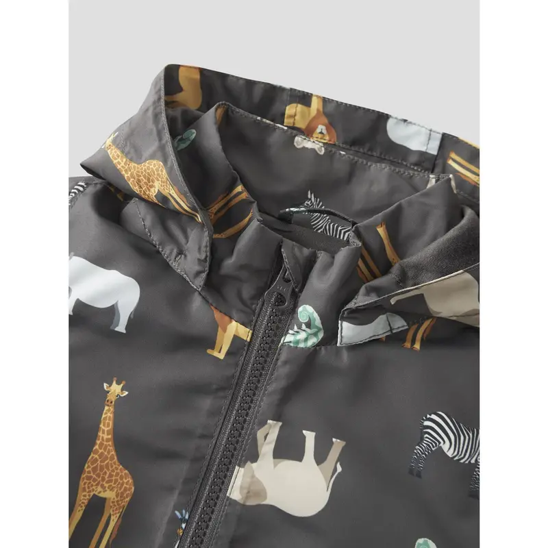 Name It Blackened Pearl 5 Safari Nmmmax Jacket Li Aop Noos 2