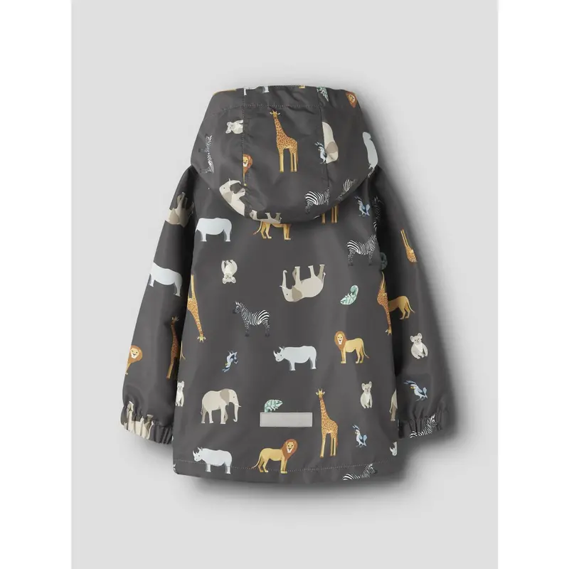 Name It Blackened Pearl 5 Safari Nmmmax Jacket Li Aop Noos 4