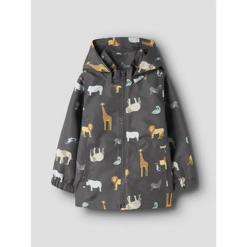 Name It Blackened Pearl 5 Safari Nmmmax Jacket Li Aop Noos 5