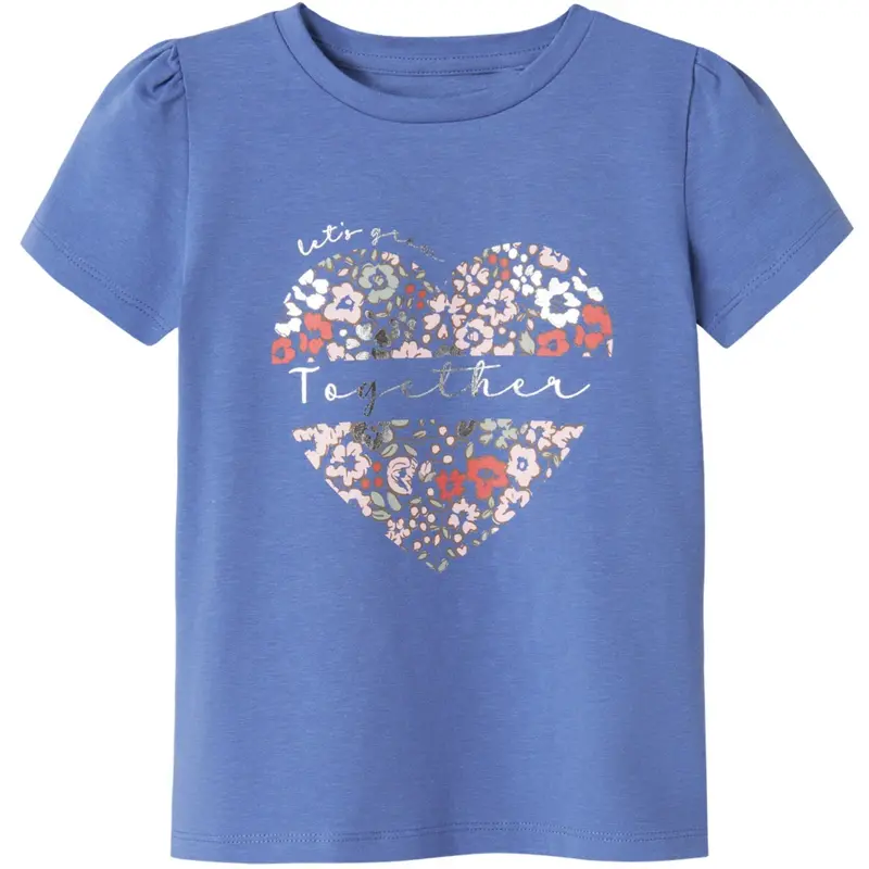 Name It Bleached Denim Hnanna T-Shirt 1