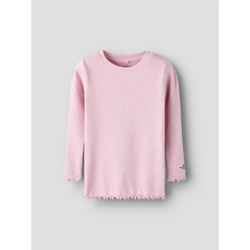 Name It Bleached Mauve Nmfkayla Ls Slim Top 3