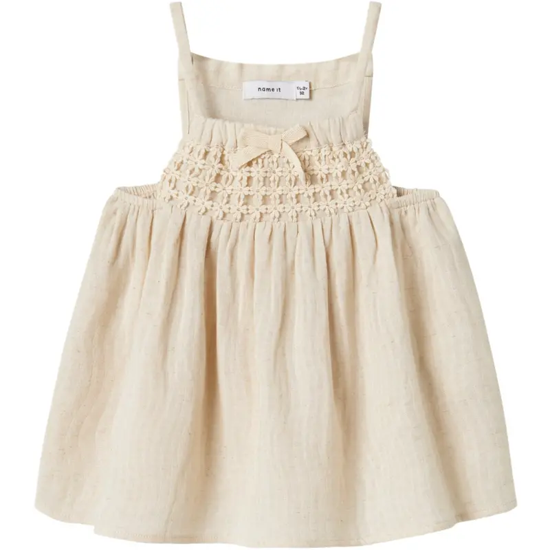 Name It Bleached Sand Jatti Strap Top 1