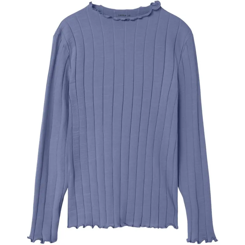Name It Blue Ice Nkfnoline Ls Slim Top Noos 1