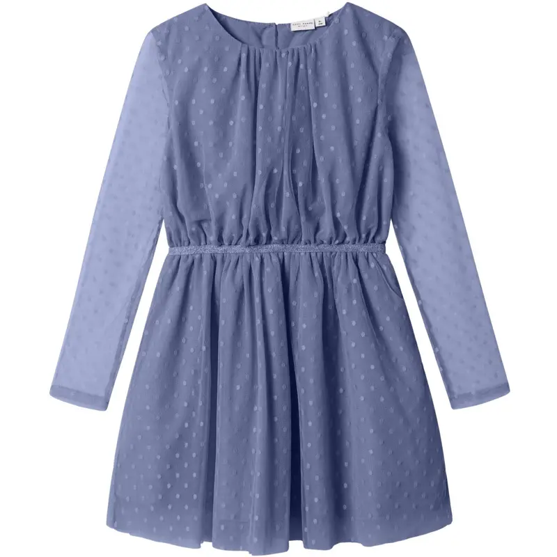 Name It Blue Ice Nkfvabos Ls Dress Noos 1