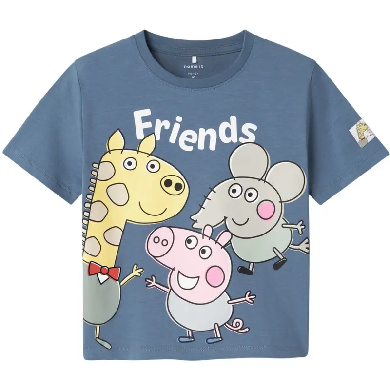 Name It Blue Mirage Arle Peppa Pig Regular T-Shirt 1