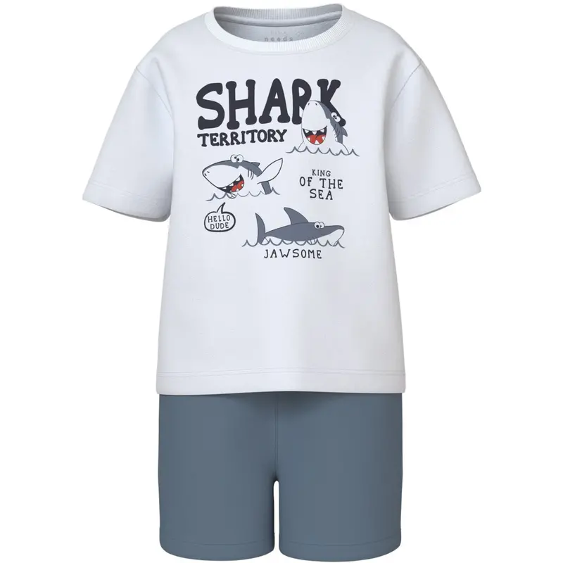 Name It Blue Mirage Vigor Regular Shorts Set 1