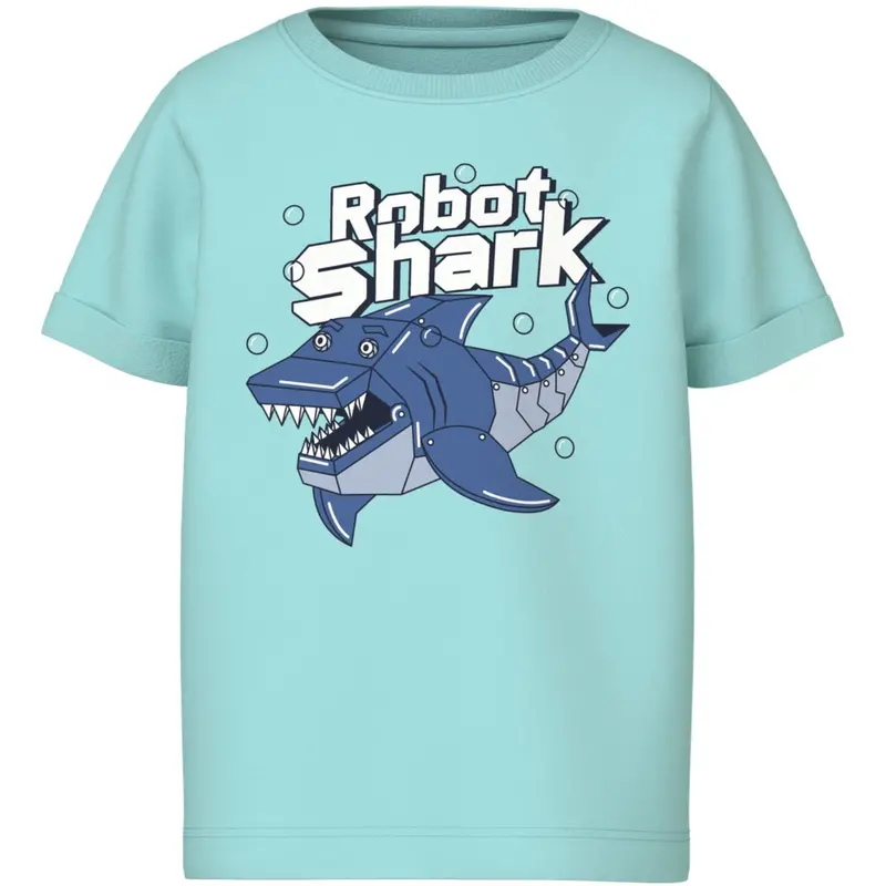 Name It Blue Tint Shark Nmmvux Ss Top 1