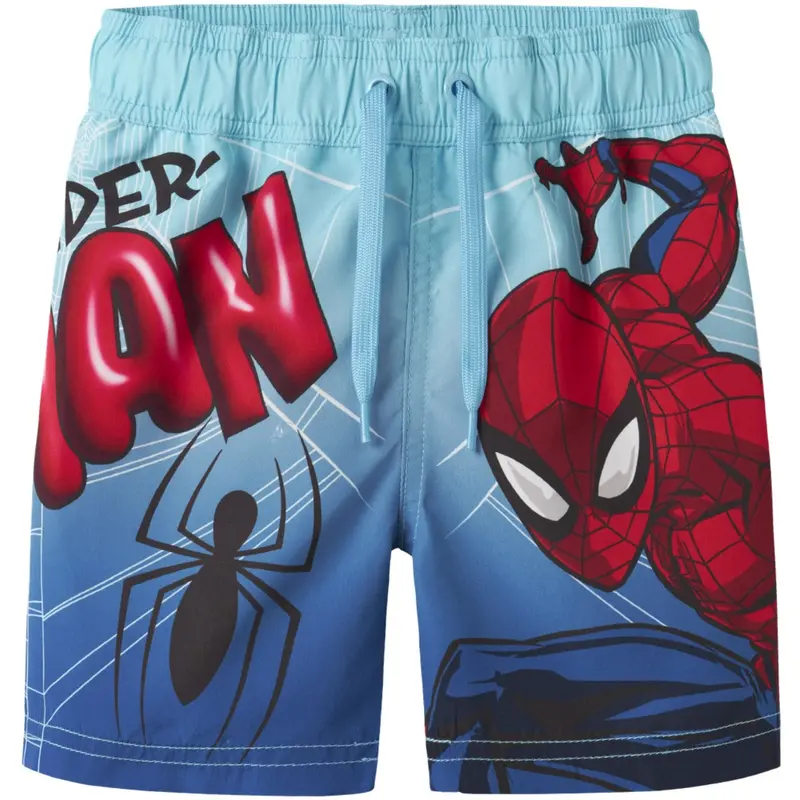 Name It Bluefish Nmmmalte Spider Long Swimshorts Mar 1