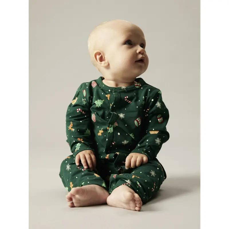 Name It Botanical Garden Xmas Aop Nbnvismas Ls Nightsuit 6