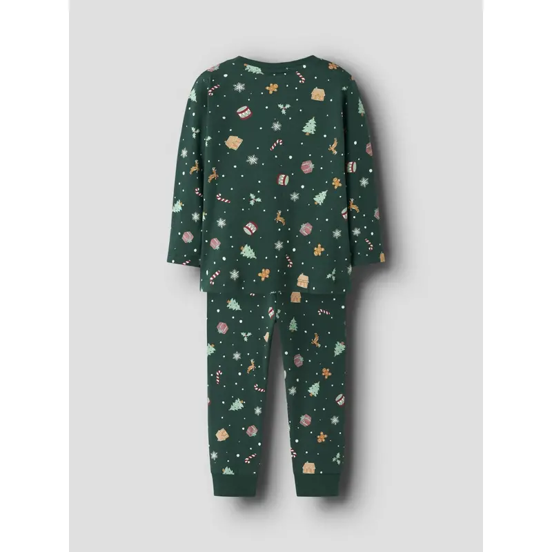 Name It Botanical Garden Xmas Aop Nmnvismas Ls Nightset 4