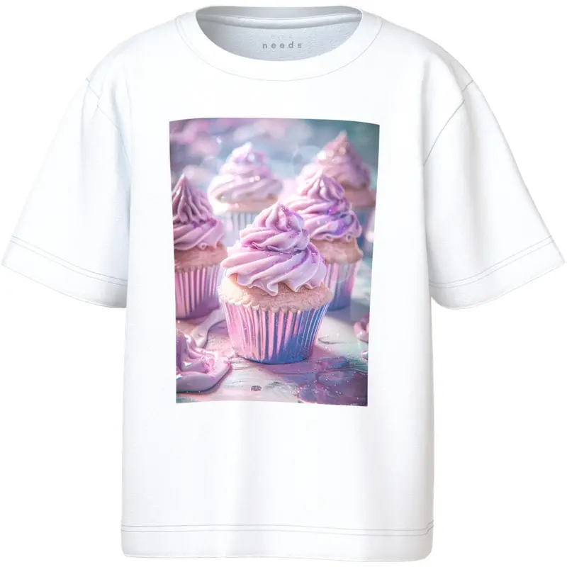 Name It Bright White Cupcake Nmfvotea Ss Nreg Top 1