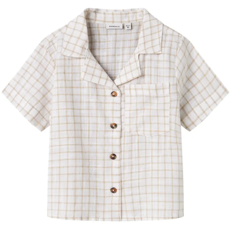Name It Bright White Halom Regular Shirt 1