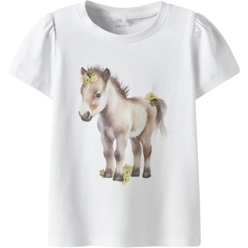 Name It Bright White Hani T-Shirt 1