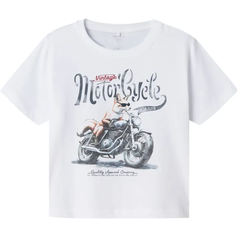Name It Bright White Husina Regular T-Shirt 1