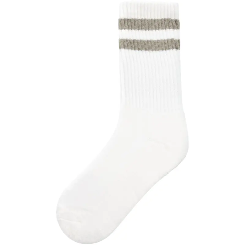 Name It Bright White Island Fossil Nkmjans Socks 1