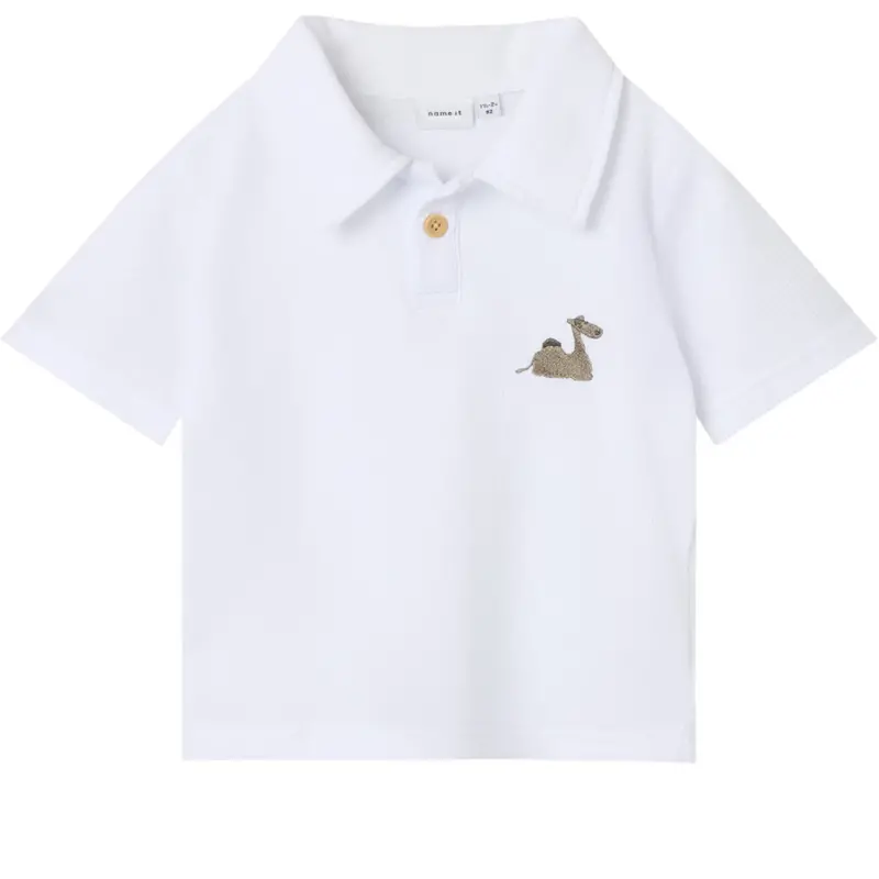 Name It Bright White Janus Regular Polo 1