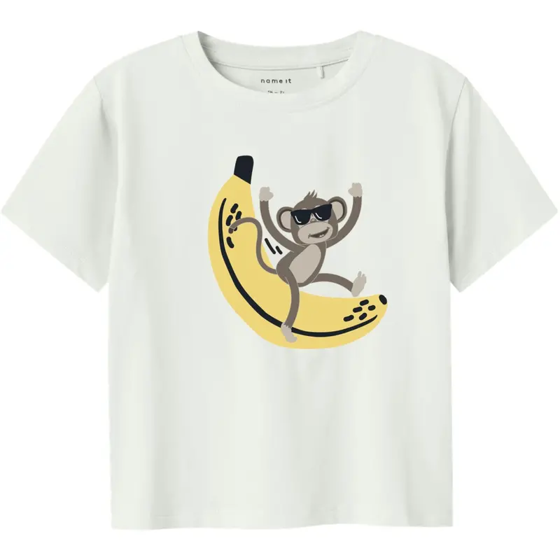 Name It Bright White Jax Regular T-Shirt 1