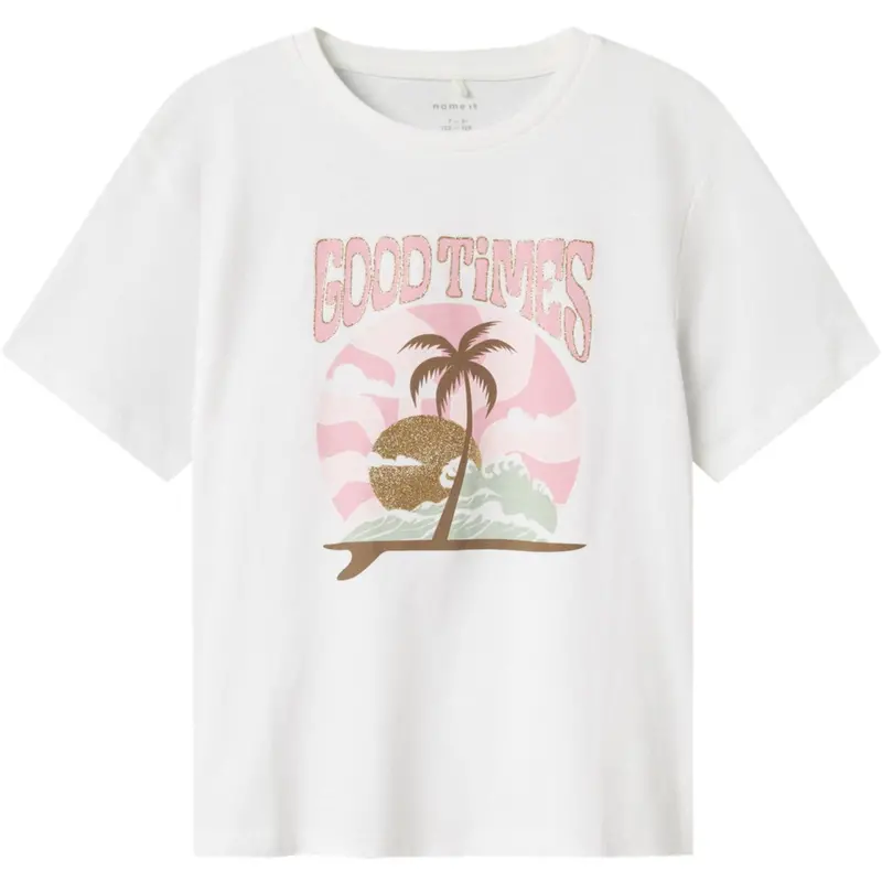 Name It Bright White Jekan Regular T-Shirt 1
