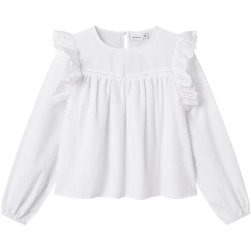 Name It Bright White Kanya Shirt 1