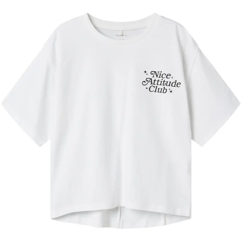 Name It Bright White Lione Regular T-Shirt 1