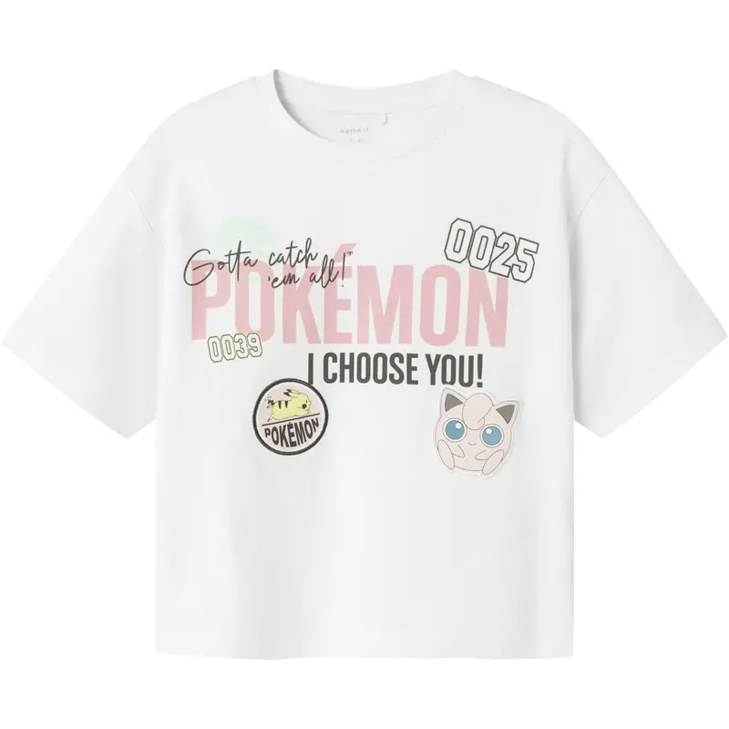 Name It Bright White Morana Pokemon T-Shirt 1