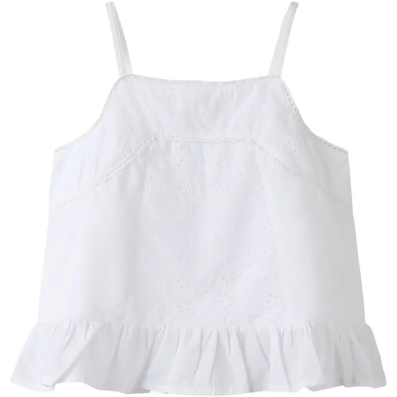 Name It Bright White Nkfhermala Strap Top 1