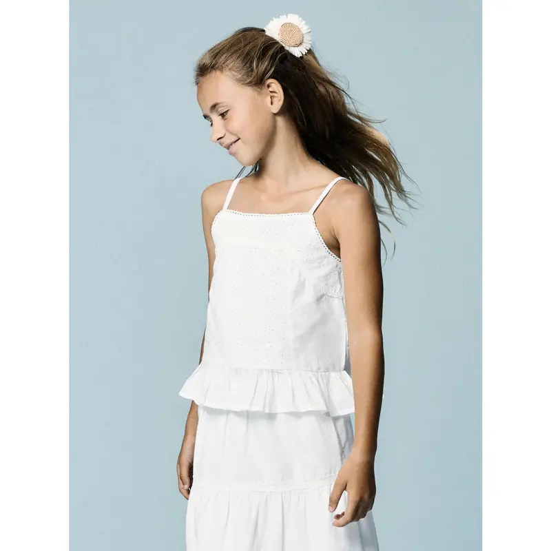 Name It Bright White Nkfhermala Strap Top 3
