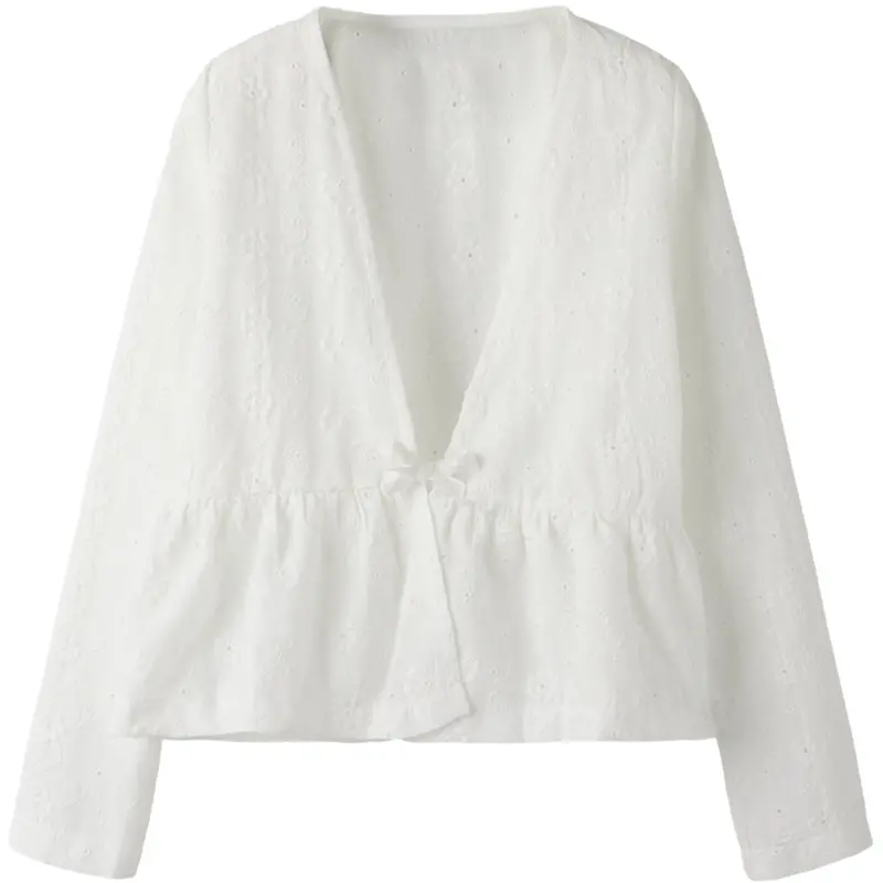 Name It Bright White Nkfkarlina Ls Shirt 1