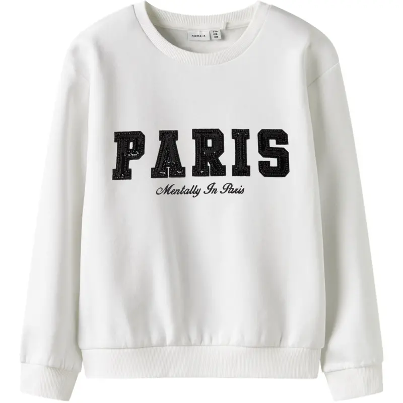 Name It Bright White Nkfretta Ls Nreg Sweat Box Bru 1