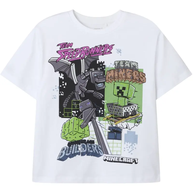 Name It Bright White Nkmjahi Minecraft Nreg Ss Top Noos Bfu 1