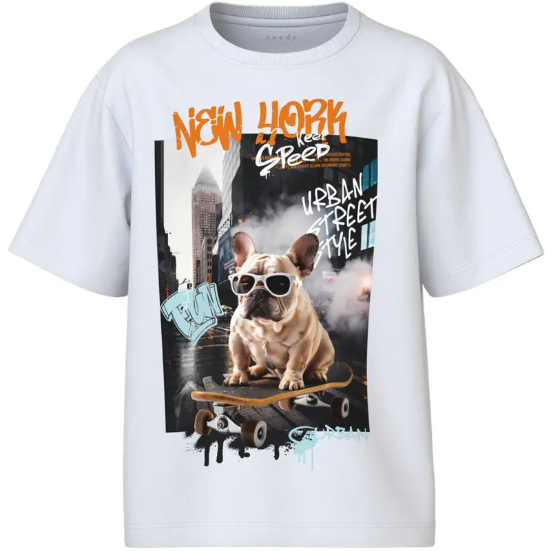 Name It Bright White Street Style Nkmvoto Ss Nreg Top 1