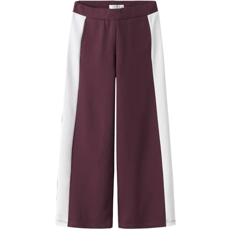 Name It Burgundy Nkfrivea Wide Pants 1