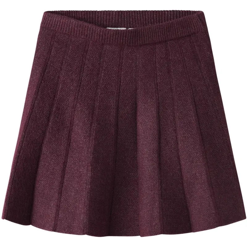 Name It Burgundy Nkfsonia Knit Skirt 1