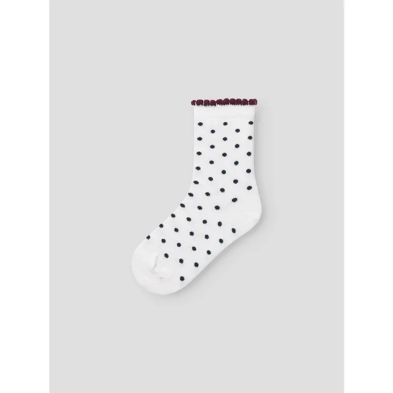 Name It Burgundy Nmfriva 3P Socks 3