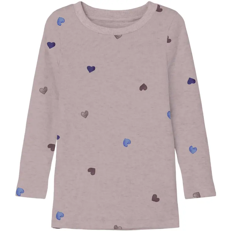 Name It Burnished Lilac Hearts Nmfnutti Ls Top Noos 1