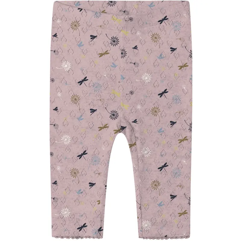 Name It Burnished Lilac Nbfkoral Leggings 1