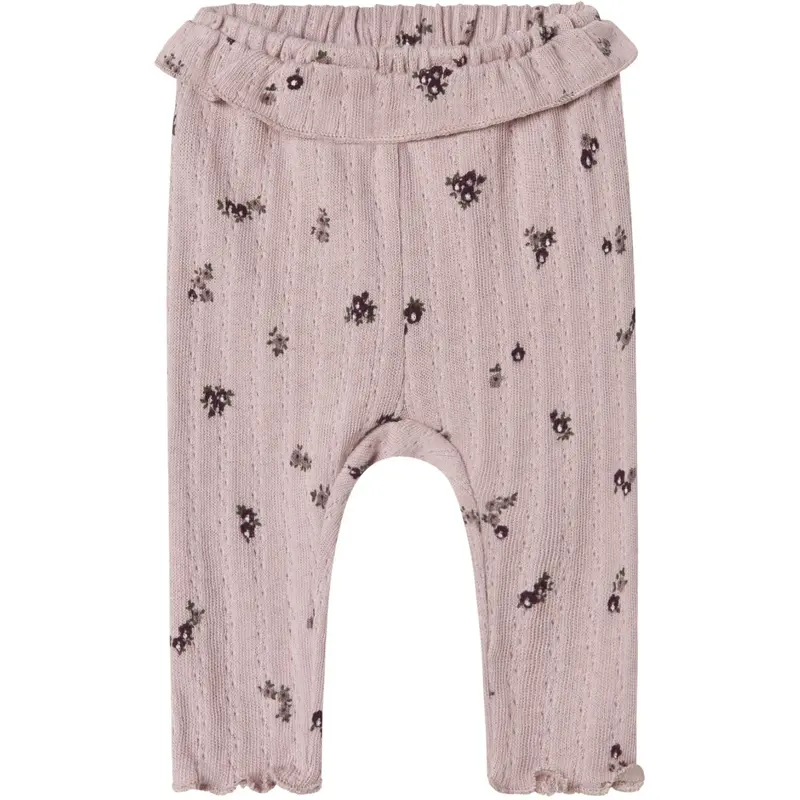 Name It Burnished Lilac Nbflower Leggings 1