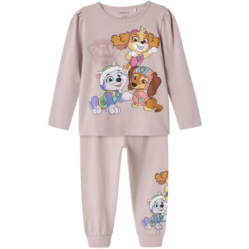 Name It Burnished Lilac Nmfadas Pawpatrol Ls Nightset Noos Cplg 1
