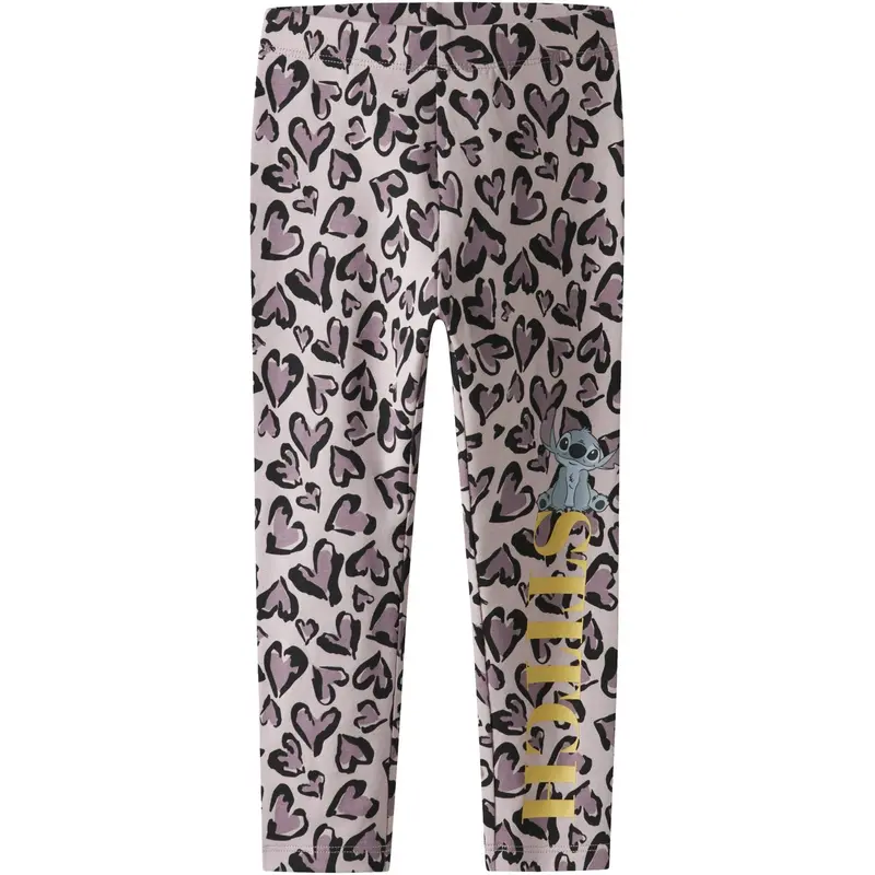 Name It Burnished Lilac Nmfjannina Stitch Leggings Wdi 1