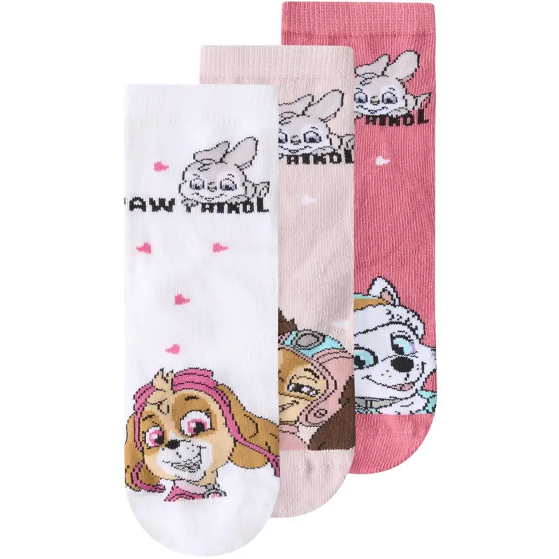 Name It Burnished Lilac Nmfjippy Pawpatrol 3P Socks Cplg 1